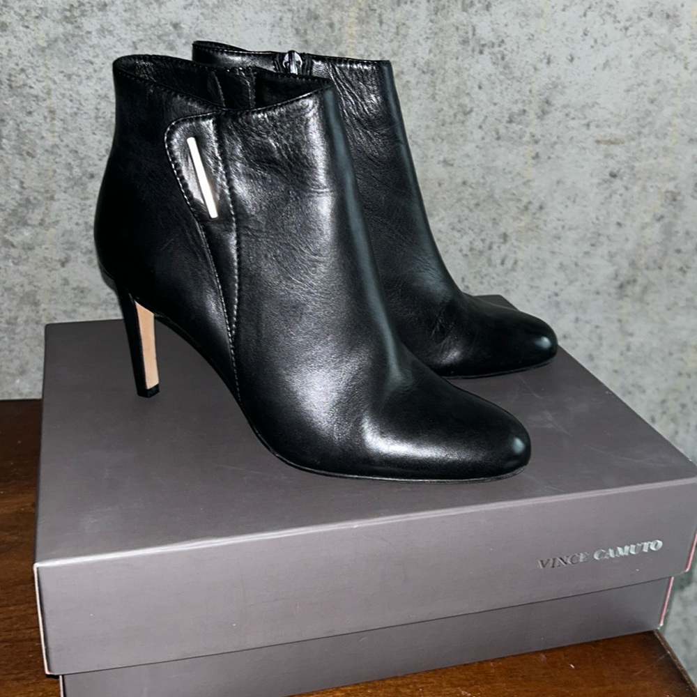 Vince Camuto black bootie. Size 7.5